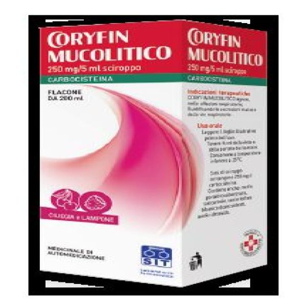 CORYFIN MUCOLITICO*SCIR 200ML